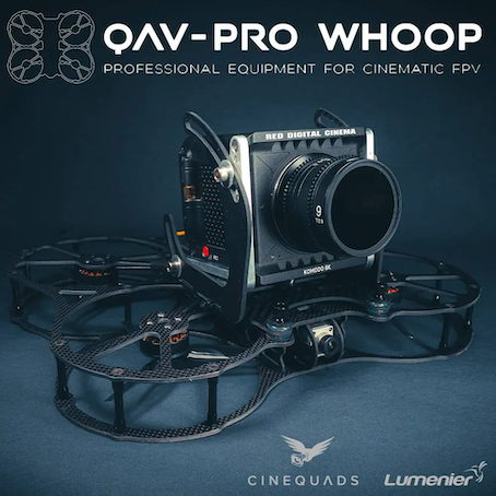 Lumenier QAV-PRO Cinewhoop drone